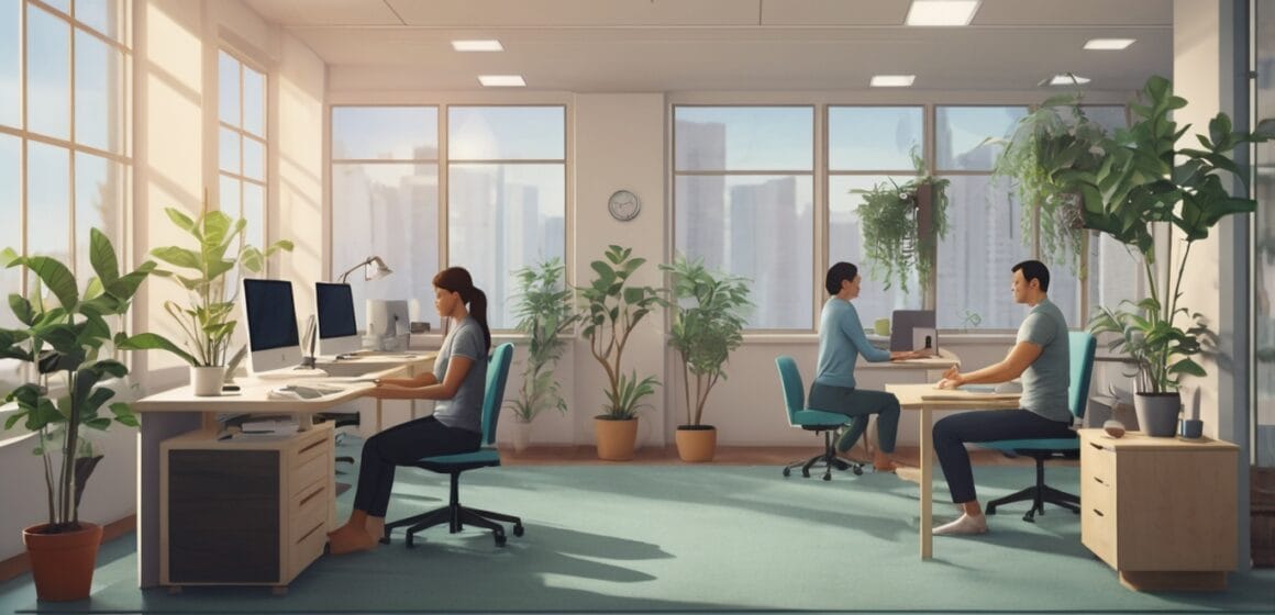 Yoga Poses to Relieve Stress at Work