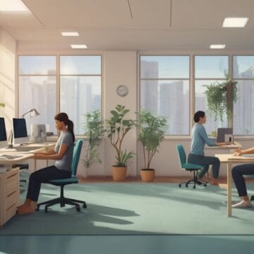 Yoga Poses to Relieve Stress at Work